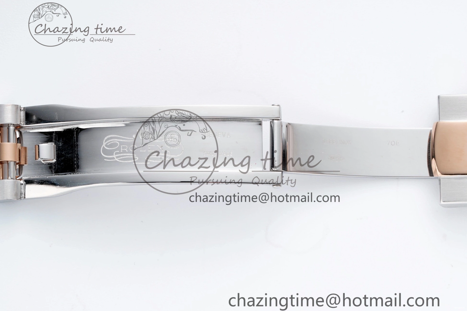 Gray Markers Bracelet Dial 126231 RG 36 DateJust JDF Plated Jubilee 904L RG Steel Roman V2 SS on 1218